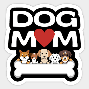 Dog Mom Sticker